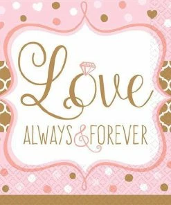 Bachelorette Superstore Always & Forever Napkins, 16 Ct. New Arrivals