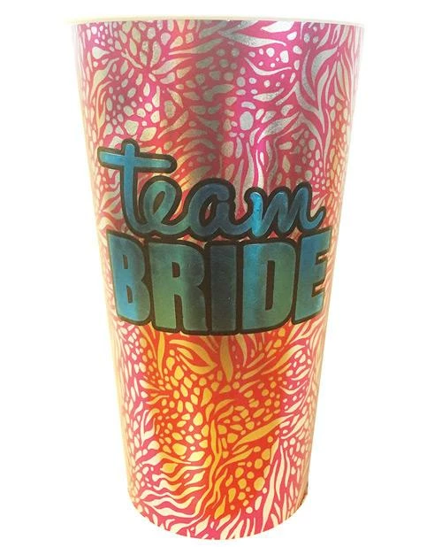 Bachelorette Superstore Team Bride Metallic Cup, 16 Oz New Arrivals 1 Bachelorette Superstore Team Bride Metallic Cup, 16 Oz New Arrivals