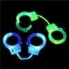 Bachelorette Superstore Light UP, Flash Or Glow Light Up Hand Cuffs, 1 Pc