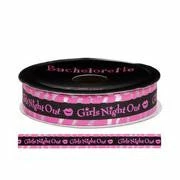 Bachelorette Superstore Girls Night Out Ribbon, Spool