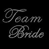Bachelorette Superstore Bridal Party/Guest Sashes Rhinestone "Team Bride" Tank Top Or T-shirt