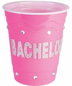 Bachelorette Superstore Pink 'Bachelorette' W/ Bling 16 Oz Party Cup New Arrivals