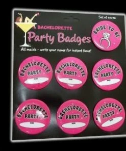 Bachelorette Superstore Bachelorette Party Badges