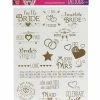 Bachelorette Superstore Bachelorette Party Temporary Tattoo Set, 16 Tats
