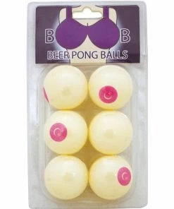 Bachelorette Superstore Boob Beer Pong Balls, 6pk