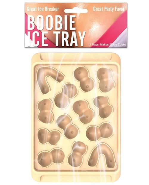 Bachelorette Superstore Boobie Ice Cube Tray, 2pk New Arrivals 1 Bachelorette Superstore Boobie Ice Cube Tray, 2pk New Arrivals