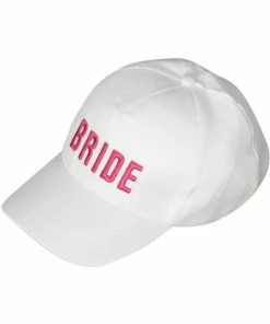 Bachelorette Superstore White BRIDE Baseball Hat New Arrivals