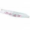 Bachelorette Superstore Sashes White Bride To Be Flashing Sash