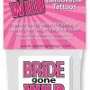 Bachelorette Superstore Bride Gone Wild Tattoos, 12 Pk