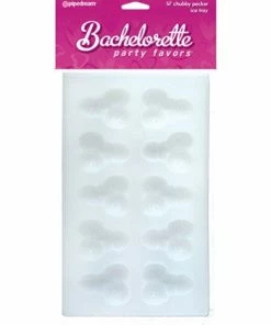 Bachelorette Superstore Drink'n Goods Chubby Pecker Silicone Ice Tray / Jello Shot Mold