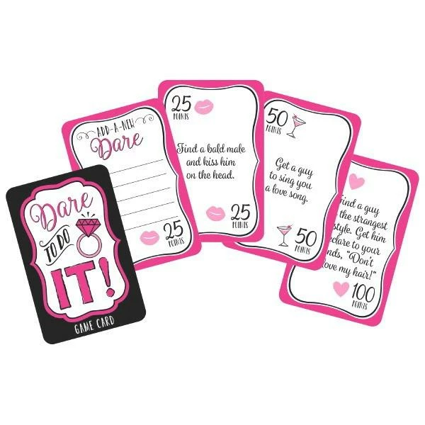 Bachelorette Superstore $1.99 And Under Dare To Do It Cards 1 Bachelorette Superstore $1.99 And Under Dare To Do It Cards
