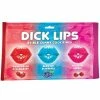 Bachelorette Superstore Party Games Dick Lips, Edible Gummy Cock Rings, 3pk
