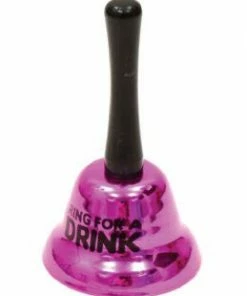 Bachelorette Superstore Drink'n Goods Pink 'Ring For A Drink' Bell