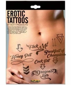 Bachelorette Superstore New Arrivals Erotic Tattoos