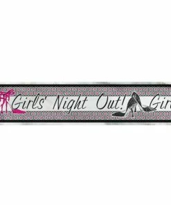 Bachelorette Superstore Girls Night Out Foil Banner, 12 Ft.