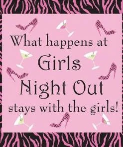Bachelorette Superstore $1.99 And Under Girls Night Out Naughty Napkin Trivia Game, 24 Pk