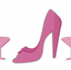 Bachelorette Superstore $1.99 And Under High Heel & 2 Martinis Centerpiece