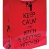 Bachelorette Superstore Bachelorette Keep Calm Gift Bag, 1 Pc $1.99 And Under