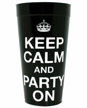 Bachelorette Superstore $1.99 And Under Keep Calm And Party On! Cup, 1 Pc 1 Bachelorette Superstore $1.99 And Under Keep Calm And Party On! Cup, 1 Pc