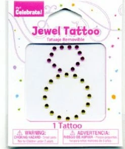 Bachelorette Superstore Stick On Jewel Tattoo- Diamond Ring