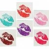 Bachelorette Superstore Luscious Lips Glitter Tattoos, 36 Pc