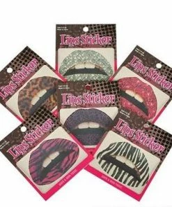 Bachelorette Superstore Lip Tattoo Sticker, 1 Pc