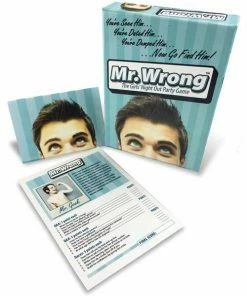 Bachelorette Superstore Mr. Wrong, The Girls Night Out Party Game Party Games