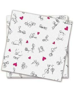 Bachelorette Superstore Naughty Position Napkins, 8 Ct 1 Bachelorette Superstore Naughty Position Napkins, 8 Ct