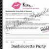 Bachelorette Superstore Bachelorette Party Oath To Secrecy