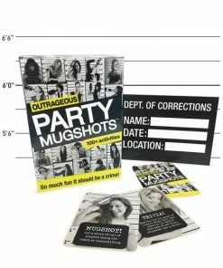 Bachelorette Superstore Party Games Outrageous Mugshots Adult Party Game
