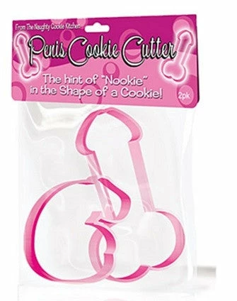 Bachelorette Superstore Bakeware Naughty Penis Cookie Cutters, 2 Pk 1 Bachelorette Superstore Bakeware Naughty Penis Cookie Cutters, 2 Pk