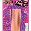 Bachelorette Superstore Penis Drink Stirrers, 10 Pk Drink'n Goods