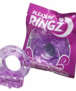 Bachelorette Superstore Pleasure Ringz- Vibrating Cock Ring, 1 Pc New Arrivals
