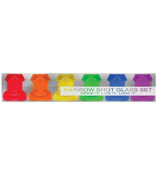 Bachelorette Superstore Rainbow Pecker Shot Set- 6 Pak 1 Bachelorette Superstore Rainbow Pecker Shot Set- 6 Pak