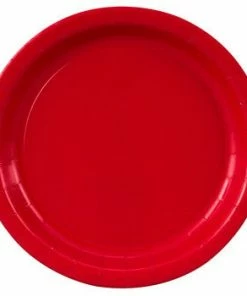Bachelorette Superstore $1.99 And Under Red Plates, 7" 20 Ct.