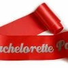 Bachelorette Superstore Glittering Red/Silver "Bachelorette Party" Sash