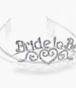 Bachelorette Superstore Rhinestone Tiara - Bride To Be Tiaras, Veils & Hats