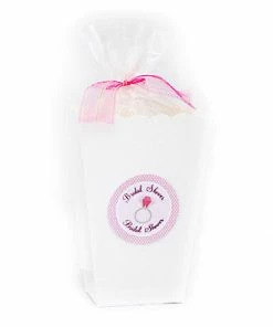 Bachelorette Superstore $1.99 And Under Bridal Shower Stickers - Pink Ring, 6 Pk