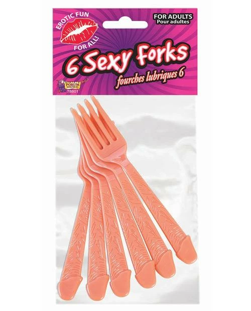 Bachelorette Superstore Sexy Forks, 6 Pack 1 Bachelorette Superstore Sexy Forks, 6 Pack