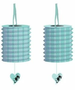 Bachelorette Superstore $1.99 And Under Two Love Birds Teal - Lantern Garland, 12 Ft