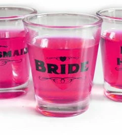 Bachelorette Superstore Maid Of Honor Shot Glass, 1 Pc Clear