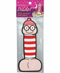 Bachelorette Superstore Where's Dildo Scavenger Hunt Game, 12 Pc New Arrivals
