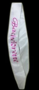 Bachelorette Superstore White Bachelorette Flashing Sash Sashes