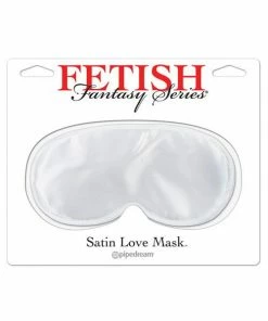 Bachelorette Superstore White Satin Mask Party Attire