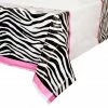 Bachelorette Superstore Sassy Zebra Table Cover, 54"x 84" New Arrivals